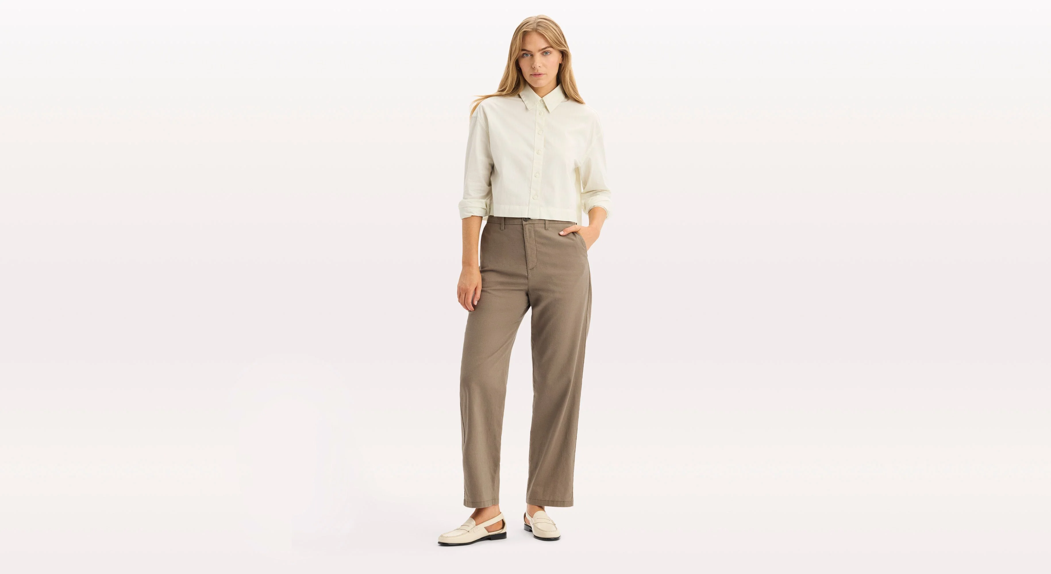 Blake Chino Pants, High Straight Fit - Image 4