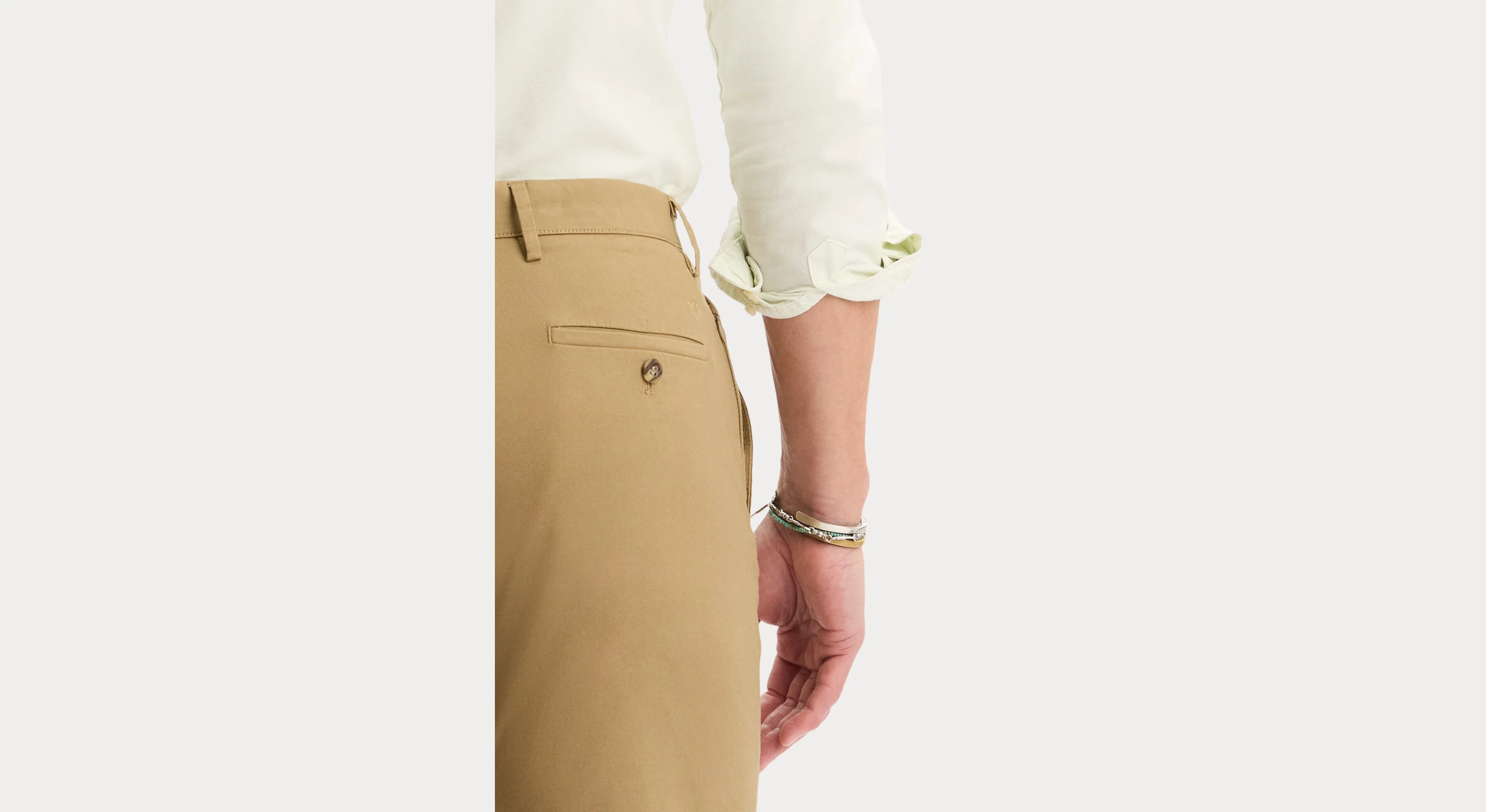Crafted Khaki Pants, Slim Fit - Image 3
