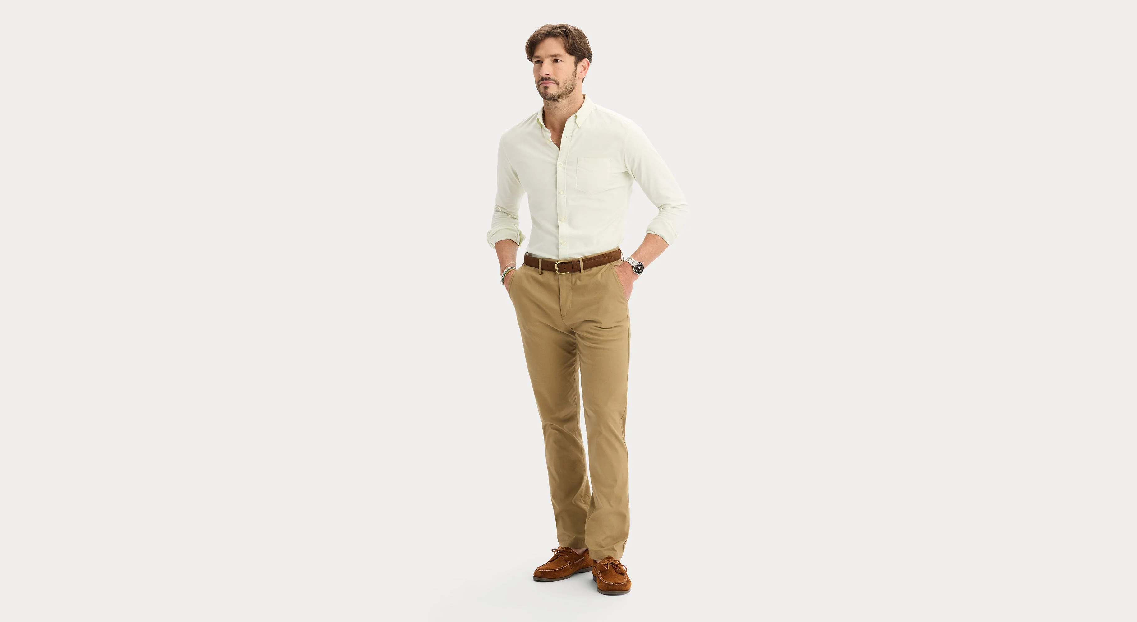 Crafted Khaki Pants, Slim Fit - Image 4