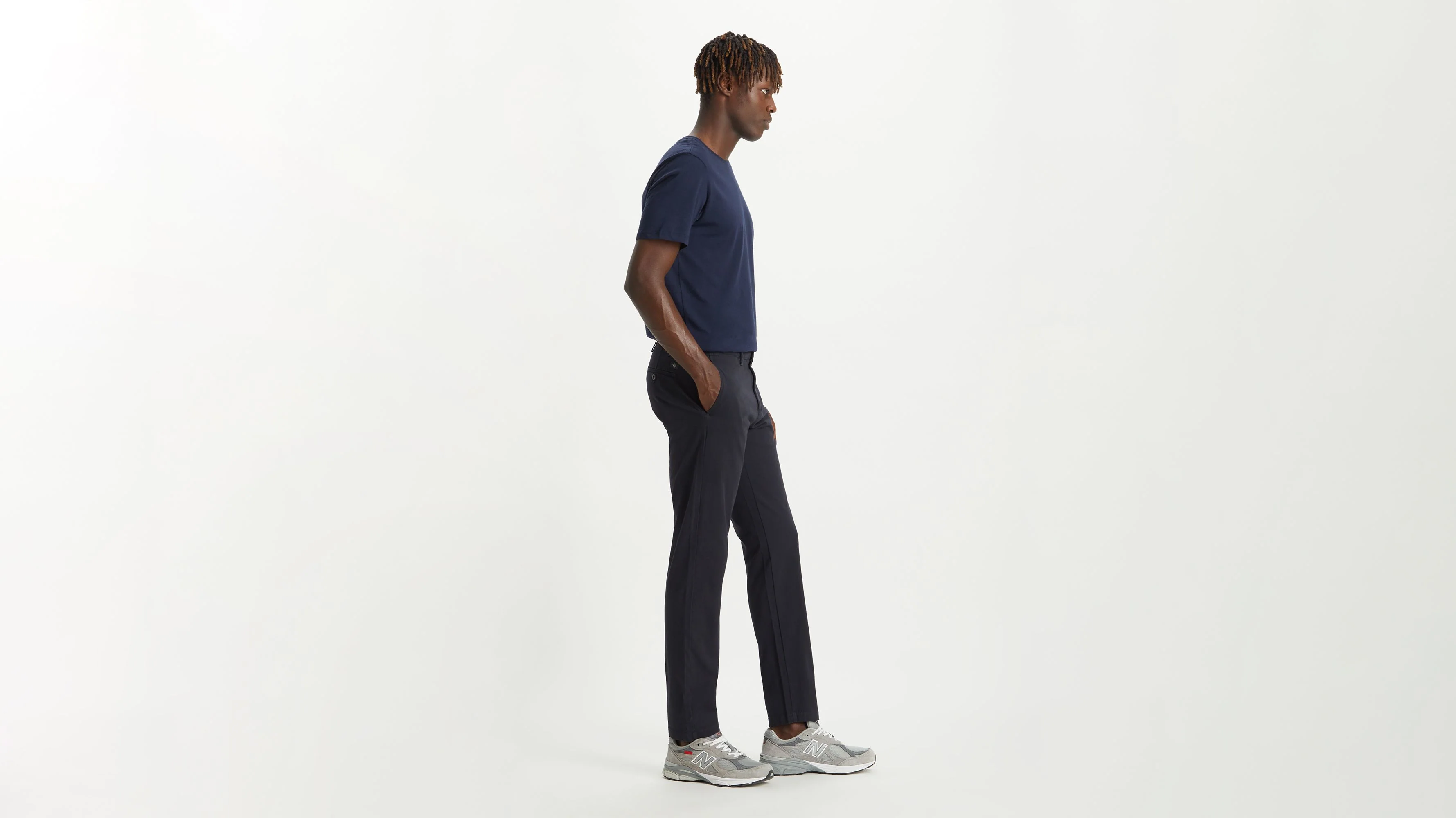 Crafted Khaki Pants, Slim Tapered Fit - Image 2