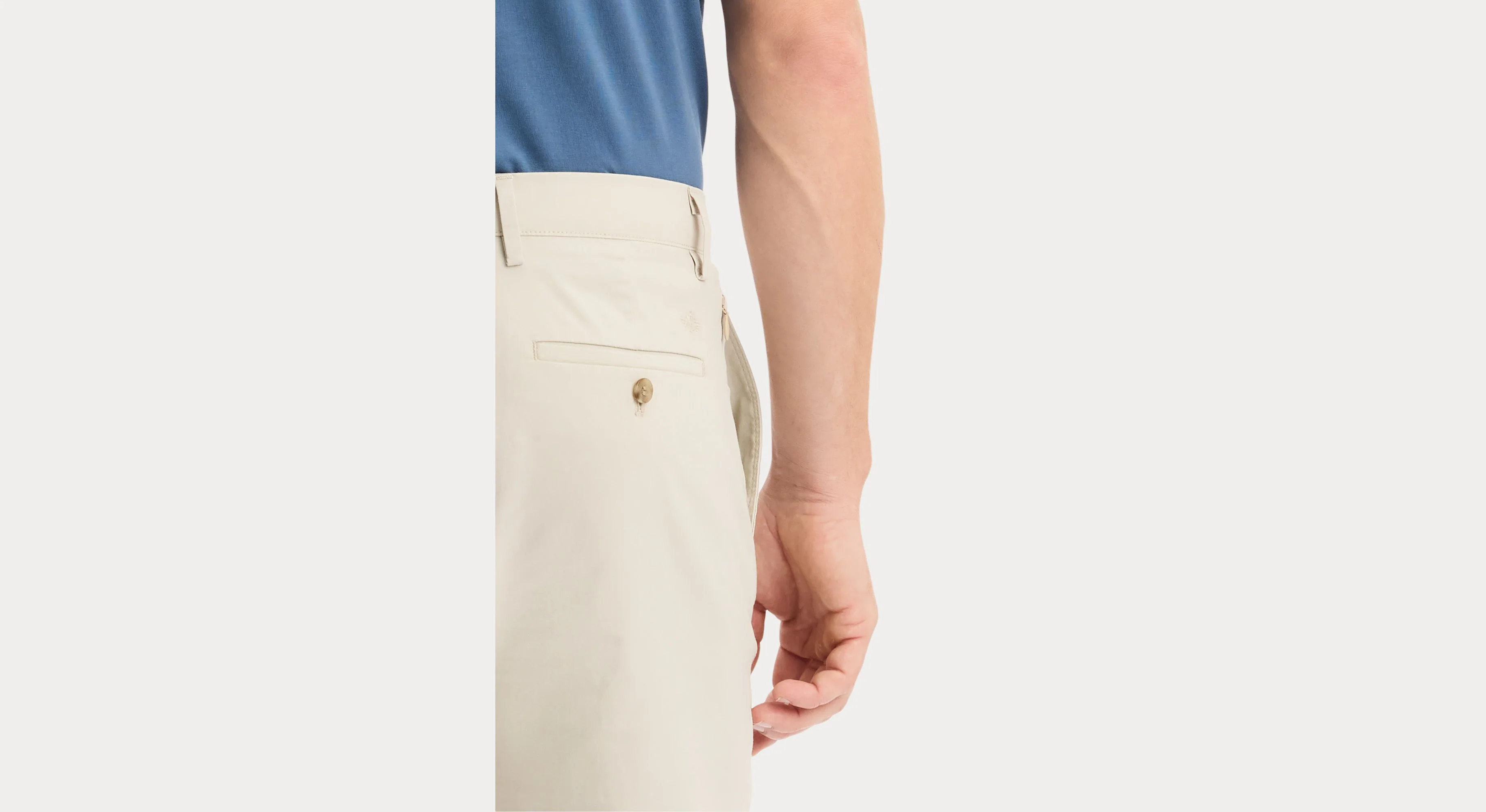 Crafted Khaki Pants, Slim Tapered Fit - Image 3