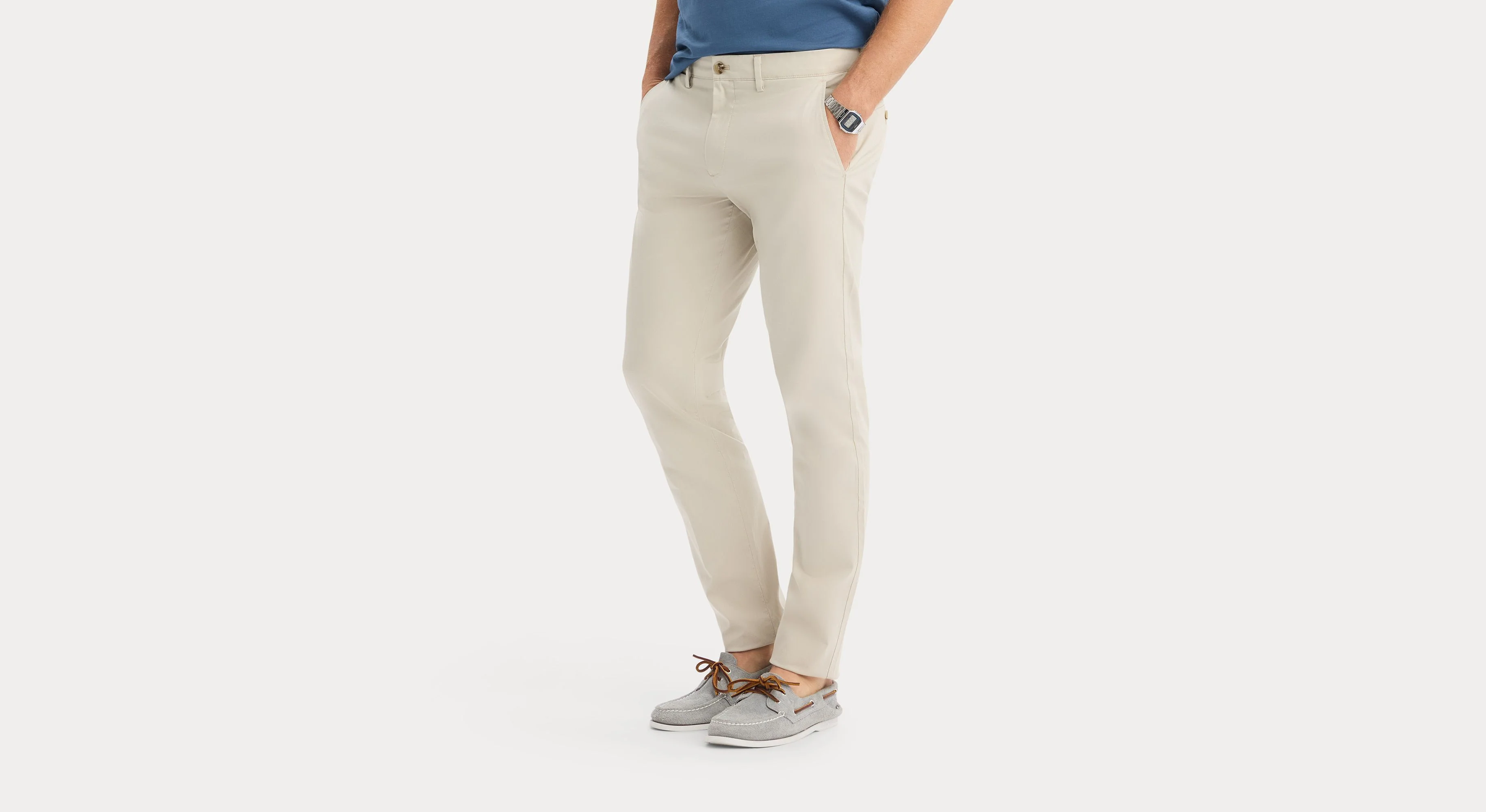 Crafted Khaki Pants, Slim Tapered Fit - Image 5