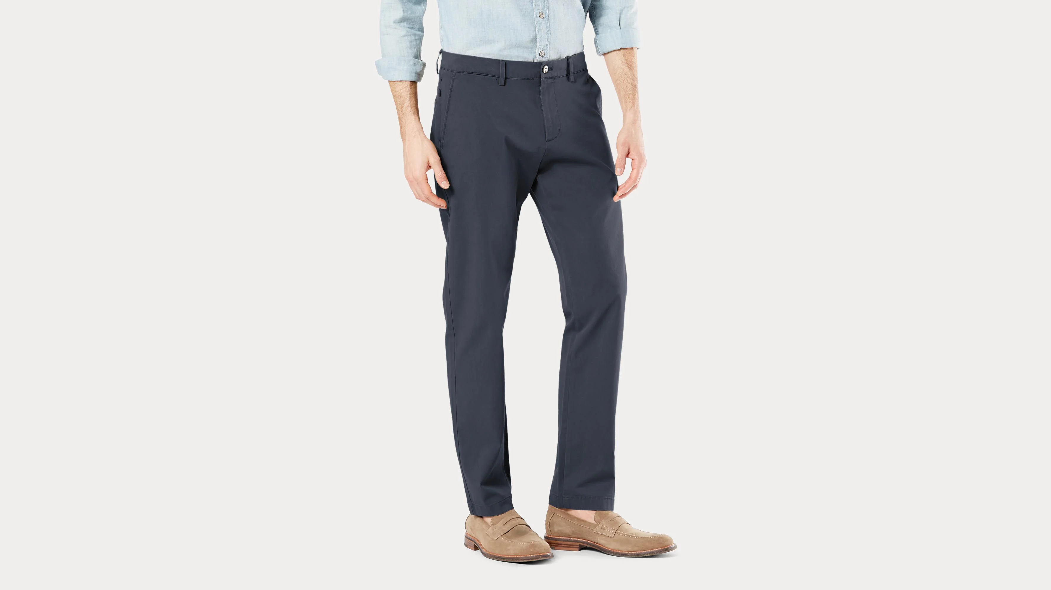 Crafted Khaki Pants, Slim Tapered Fit - Image 3