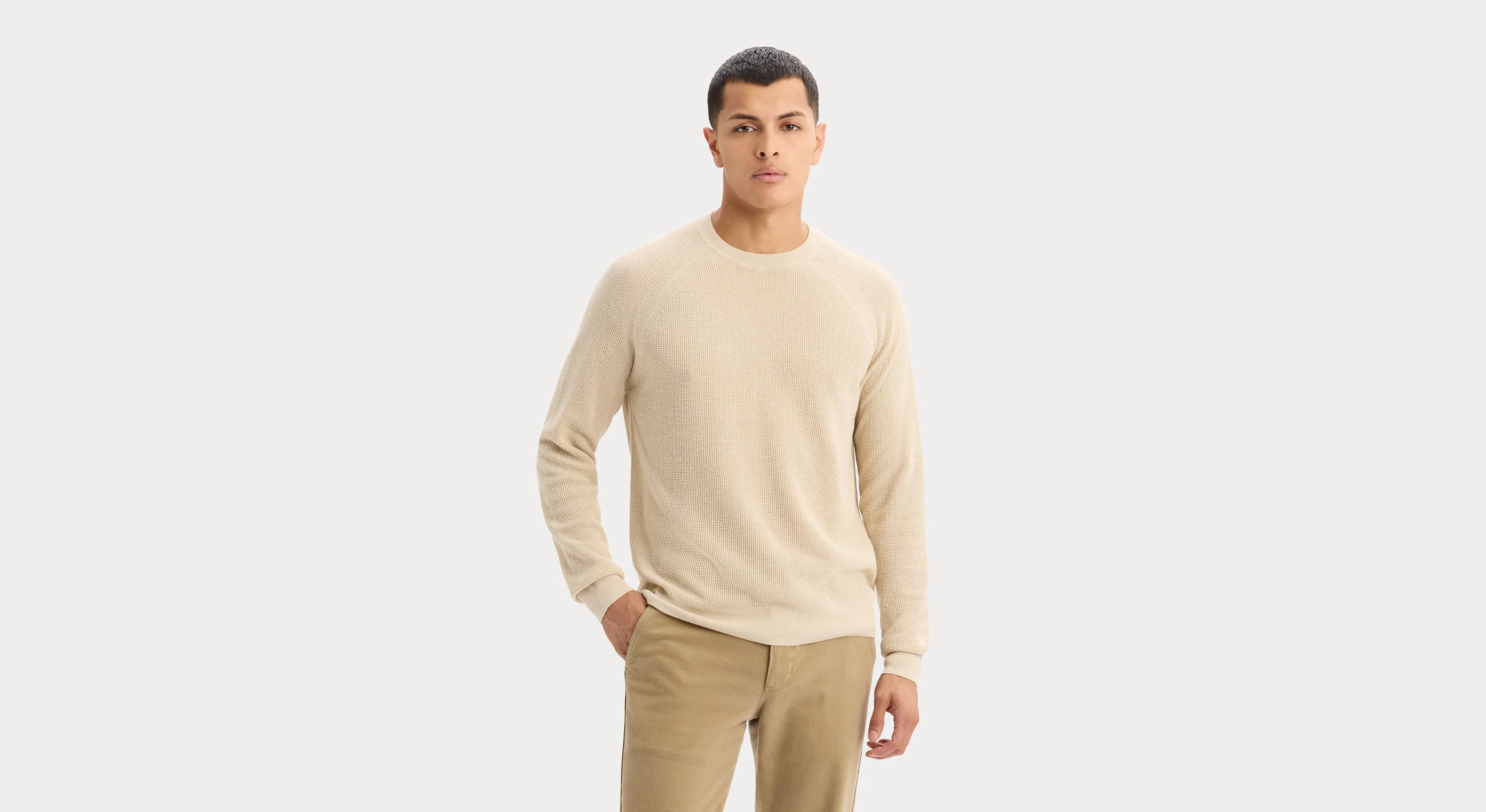 Crewneck Sweater, Regular Fit