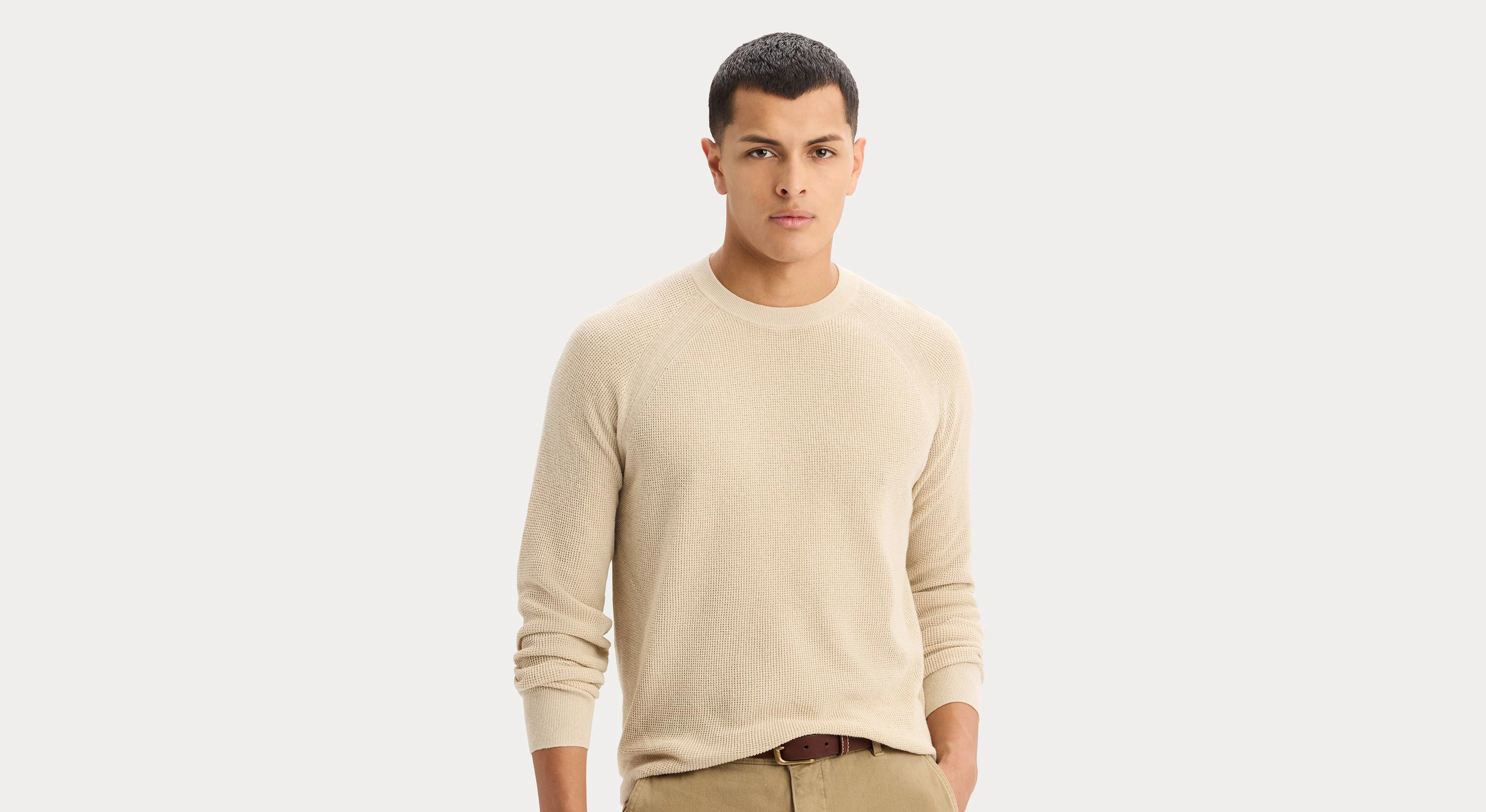 Crewneck Sweater, Regular Fit - Image 3