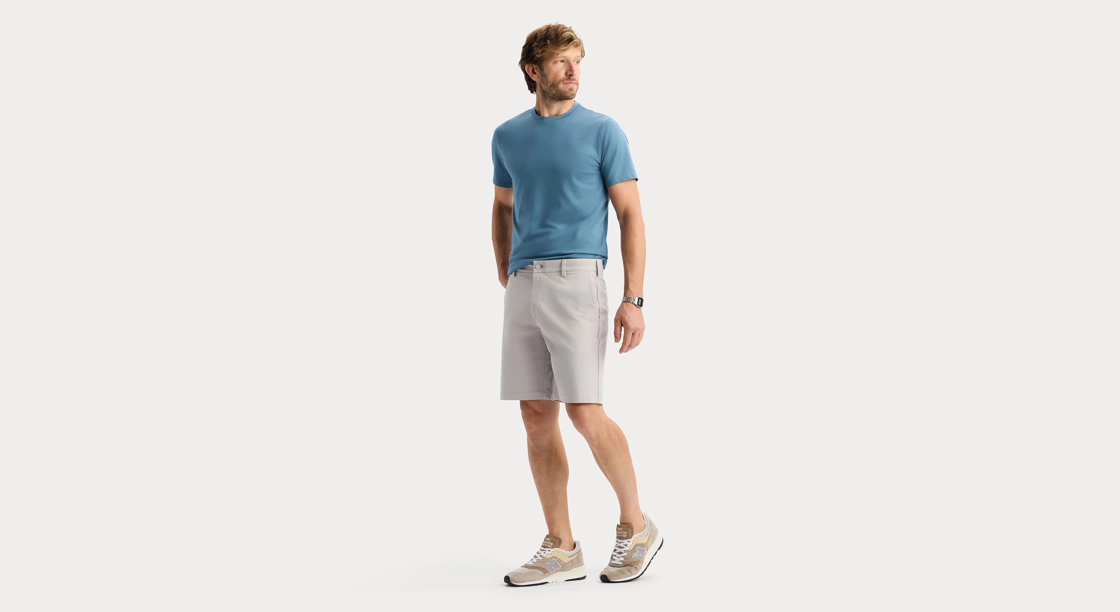 Go Chino Shorts, Straight Fit with Airweave - Image 4