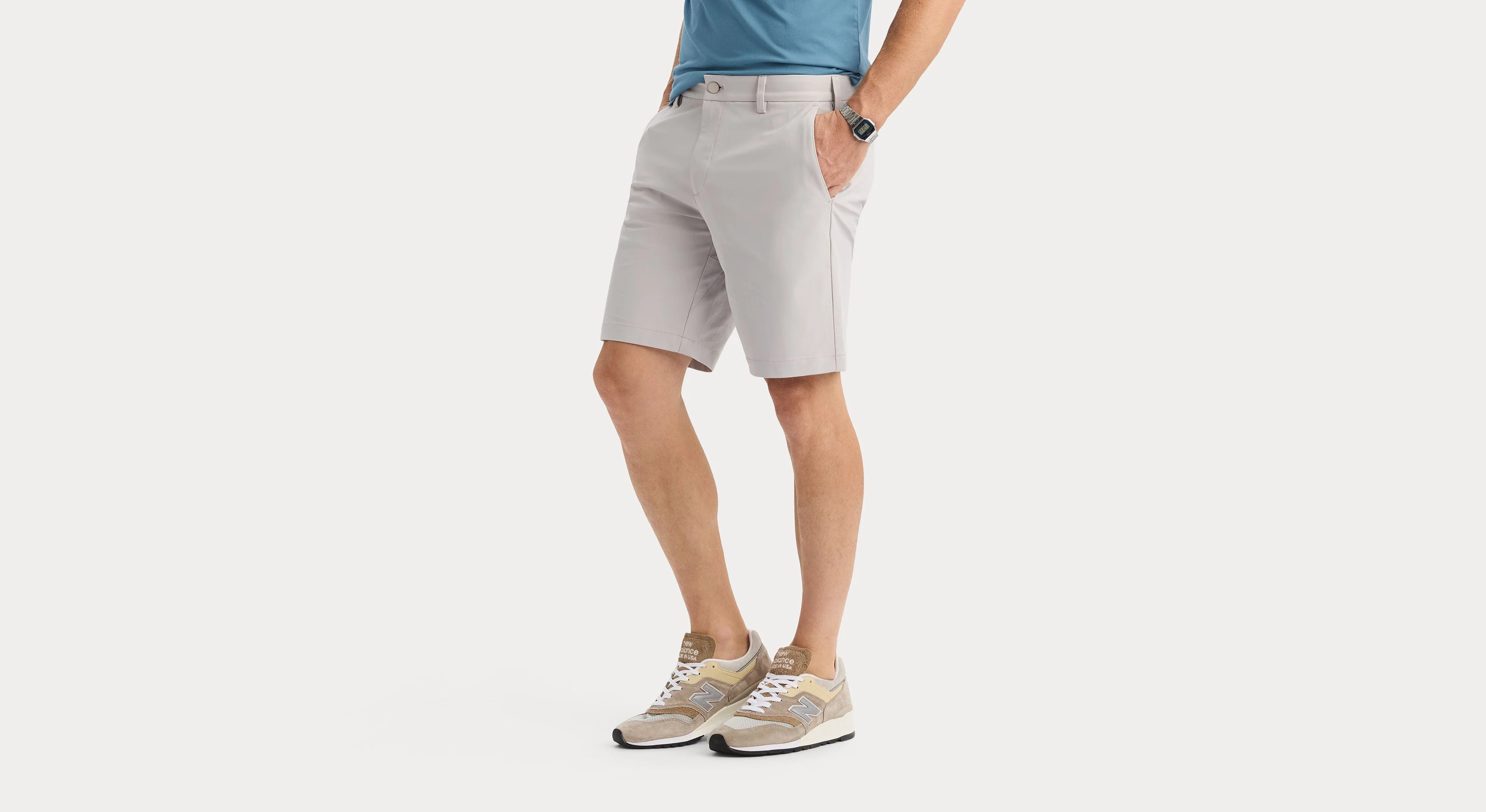 Go Chino Shorts, Straight Fit with Airweave - Image 5