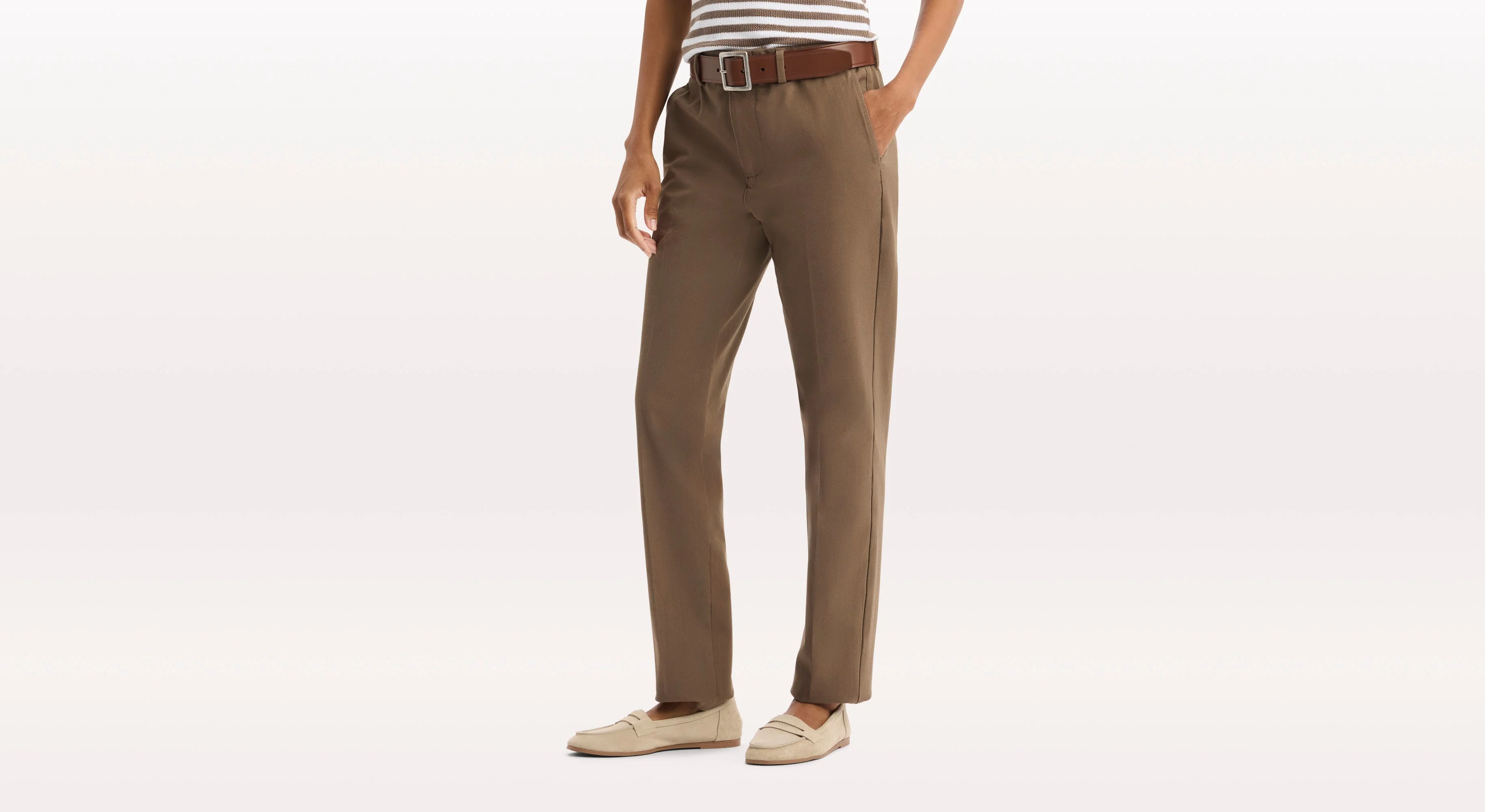 Mid-Rise Collins Trouser with Sculpt, Slim Fit - Image 3