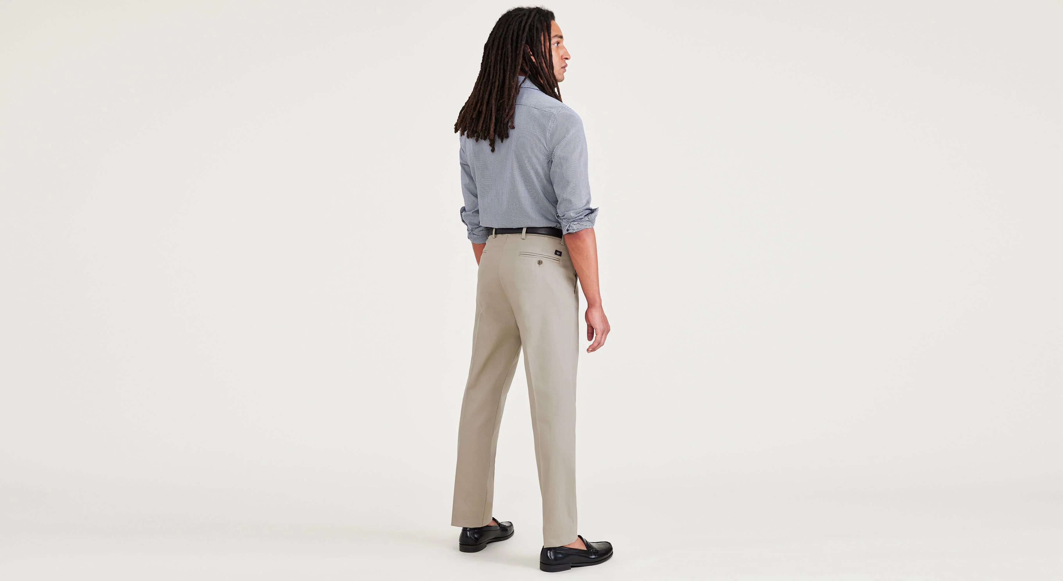 Signature Iron Free Khakis, Creased, Slim Fit with Stain Defender® - Image 2