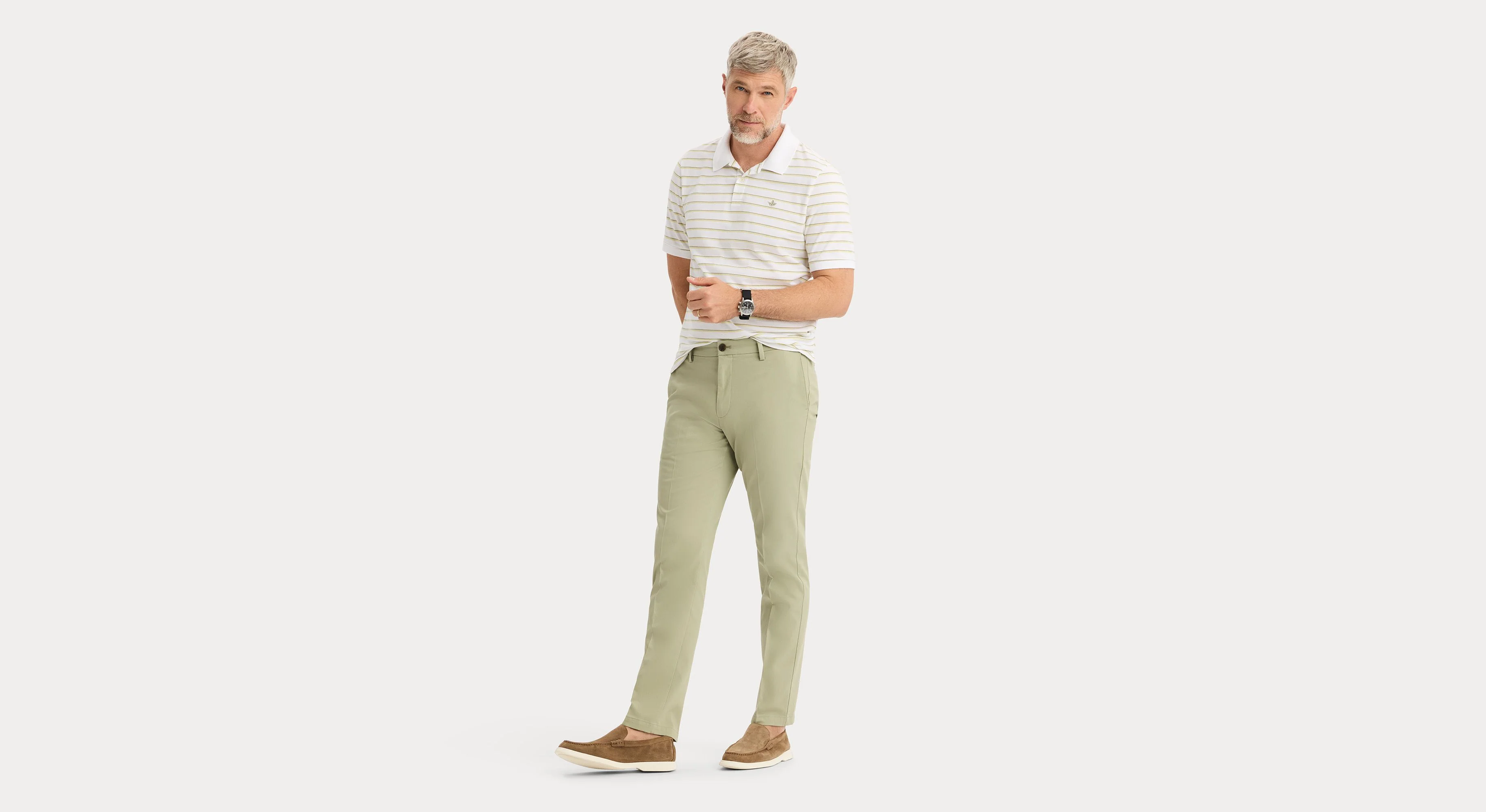 Signature Iron Free Khakis, Slim Fit with Stain Defender® - Image 4