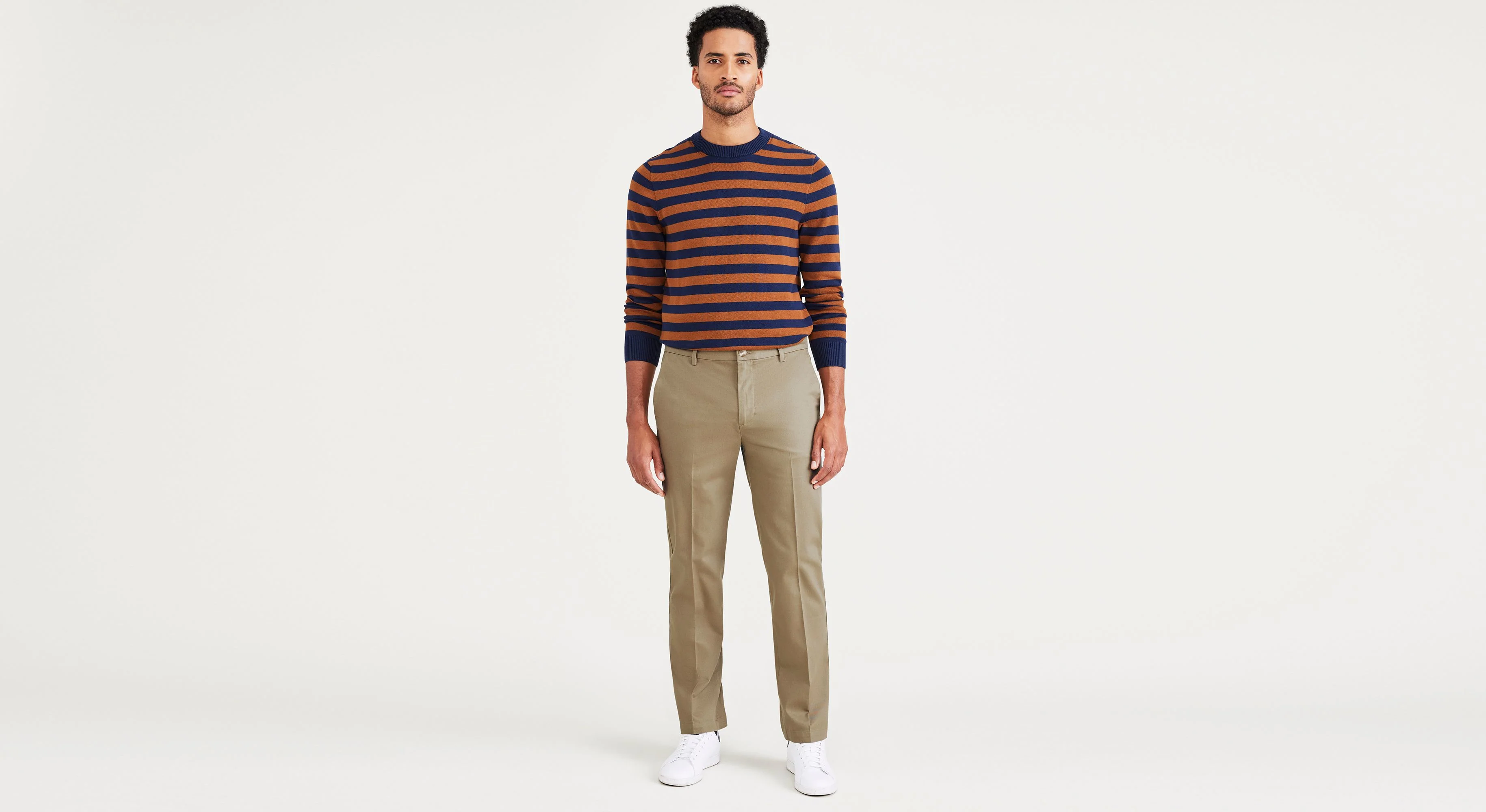 Signature Iron Free Khakis, Straight Fit with Stain Defender®
