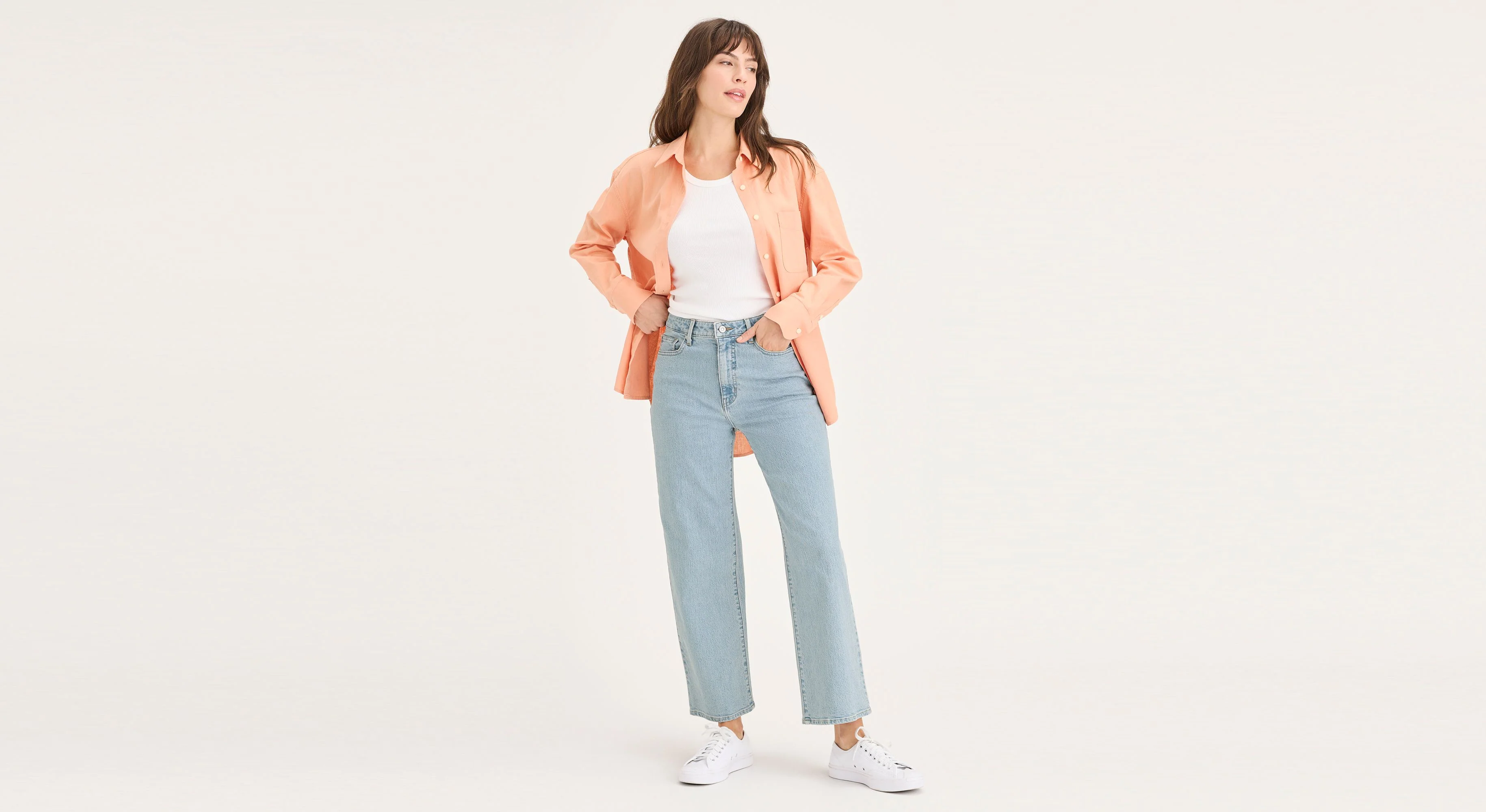 Women's High Straight Sutter Pants - Image 4